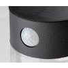 133647 4 cerne fasadni solarni led svitidlo s pohybovym cidlem kapuas 1 5w ip44