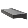 133650 2 cerne fasadni solarni led svitidlo s pohybovym cidlem korana 6w ip44