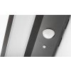 133650 3 cerne fasadni solarni led svitidlo s pohybovym cidlem korana 6w ip44