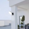 133677 2 cerne fasadni led svitidlo s pohybovym cidlem varna 12w ip54