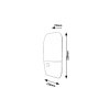 133584 3 antracitove fasadni led svitidlo s pohybovym cidlem ecuador 11w ip54