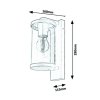 133986 3 antracitove fasadni svitidlo silistra pro led zarovku e27