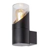 134004 3 cerne fasadni svitidlo novigrad pro led zarovku e27