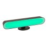 133932 4 cerna led rgb nabijeci lampa parker 3w s dalkovym ovladanim
