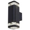 134091 1 cerne fasadni svitidlo sintra pro 2x led zarovku gu10