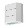 134163 2 bile fasadni led svitidlo lippa up down 6w ip54