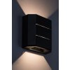 134160 3 cerne fasadni led svitidlo lippa up down 6w ip54