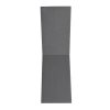 134220 2 antracitove fasadni led svitidlo temse 6w ip65