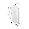 134217 5 antracitove fasadni led svitidlo temse 3w ip65