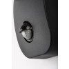134307 5 cerne fasadni led svitidlo s pohybovym cidlem odiel 12w ip44