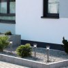 134346 4 antracitove zahradni solarni led svitidlo angers 3w ip65 63cm