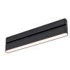 134766 3 cerne listove led svitidlo 330mm litrack line 1f 16w polohovatelne