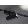 134799 10 smart tuya cerny listovy led reflektor litrack spot 1f 9w cct