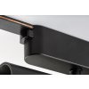134799 11 smart tuya cerny listovy led reflektor litrack spot 1f 9w cct