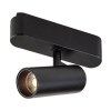 134796 1 smart tuya cerny listovy led reflektor litrack spot 1f 5w cct