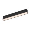 134778 1 smart tuya cerne listove led svitidlo 220mm litrack line 1f 7w cct