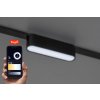 134775 2 smart tuya cerne listove led svitidlo 115mm litrack line 1f 4w cct