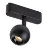 134802 2 smart tuya cerny listovy led reflektor kulovy litrack spot 1f 5w cct