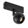 134802 3 smart tuya cerny listovy led reflektor kulovy litrack spot 1f 5w cct