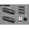 134802 5 smart tuya cerny listovy led reflektor kulovy litrack spot 1f 5w cct