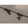 134739 6 cerny listovy led reflektor kulovy litrack spot 1f 5w