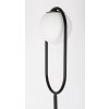 134919 2 cerna stojaci lampa ghita pro zarovku e27
