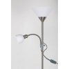 134847 3 chromova stojaci lampa action s bilymi stinidly pro zarovky e27 e14