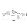 135261 3 chromove stropni svitidlo hestia pro zarovku 4x e14