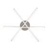 135132 3 chromove stropni led svitidlo cyclone 570mm 21w