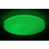 134940 6 bile stropni led svitidlo bruce kulate 590mm 40w rgb cct s do