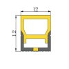 135495 4 silikonovy neon profil pro led pasky hranaty