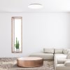 135672 5 bile stropni led svitidlo rorik kulate 280mm 18w