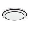 135339 2 cerne stropni led svitidlo lupita kulate 490mm 40w cct s do