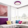 135402 11 bile stropni led svitidlo leonie kulate 400mm 24w rgb cct s do