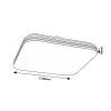 135756 3 bile stropni led svitidlo oscar2 ctvercove 330x330mm 18w