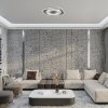 136020 11 chromove stropni led svitidlo taneli2 ctvercove 480x480mm 60w