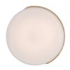 136074 4 bile stropni led svitidlo maple s dekorem dreva kulate 415mm 24w