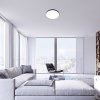 136062 11 smart wifi stribrne stropni led svitidlo rasmus kulate 415mm 22w rgb s do