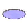 136062 5 smart wifi stribrne stropni led svitidlo rasmus kulate 415mm 22w rgb s do
