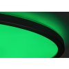 136062 7 smart wifi stribrne stropni led svitidlo rasmus kulate 415mm 22w rgb s do