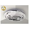 135525 2 chromove stropni led svitidlo selena kulate 460mm 40w stmivatelne