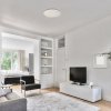 135867 5 bile stropni led svitidlo vendel star kulate 255mm 12w