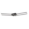 135642 3 smart wifi cerne stropni led svitidlo nefertum 1020mm 38w cct s do