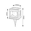 136395 5 solarni zahradni svitidlo zapichovaci holne 0 3w