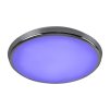 136455 6 chromove stropni led svitidlo balthasar 300mm 18w rgb cct s do