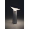 136416 4 bila led zahradni nabijeci lampa polperro 3w