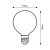 136857 7 smart wifi rgbw led zarovka filament g95 4w e27