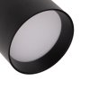137115 3 cerne stropni led svitidlo alexo 120mm 12w ip54 cct stmivatelne