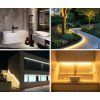 LED-szalag NEON 9W/m 230V IP67 védettséggel, meleg fehér