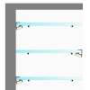 137787 4 hlinikovy profil pro sklo pro led pasky sk1 bily